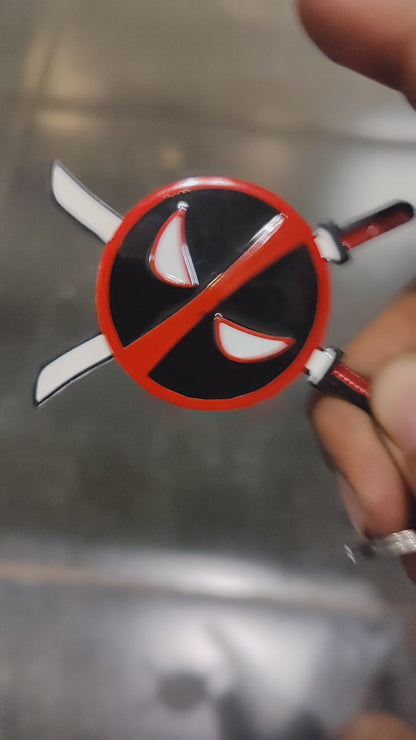 Deadpool - Spinny keychain